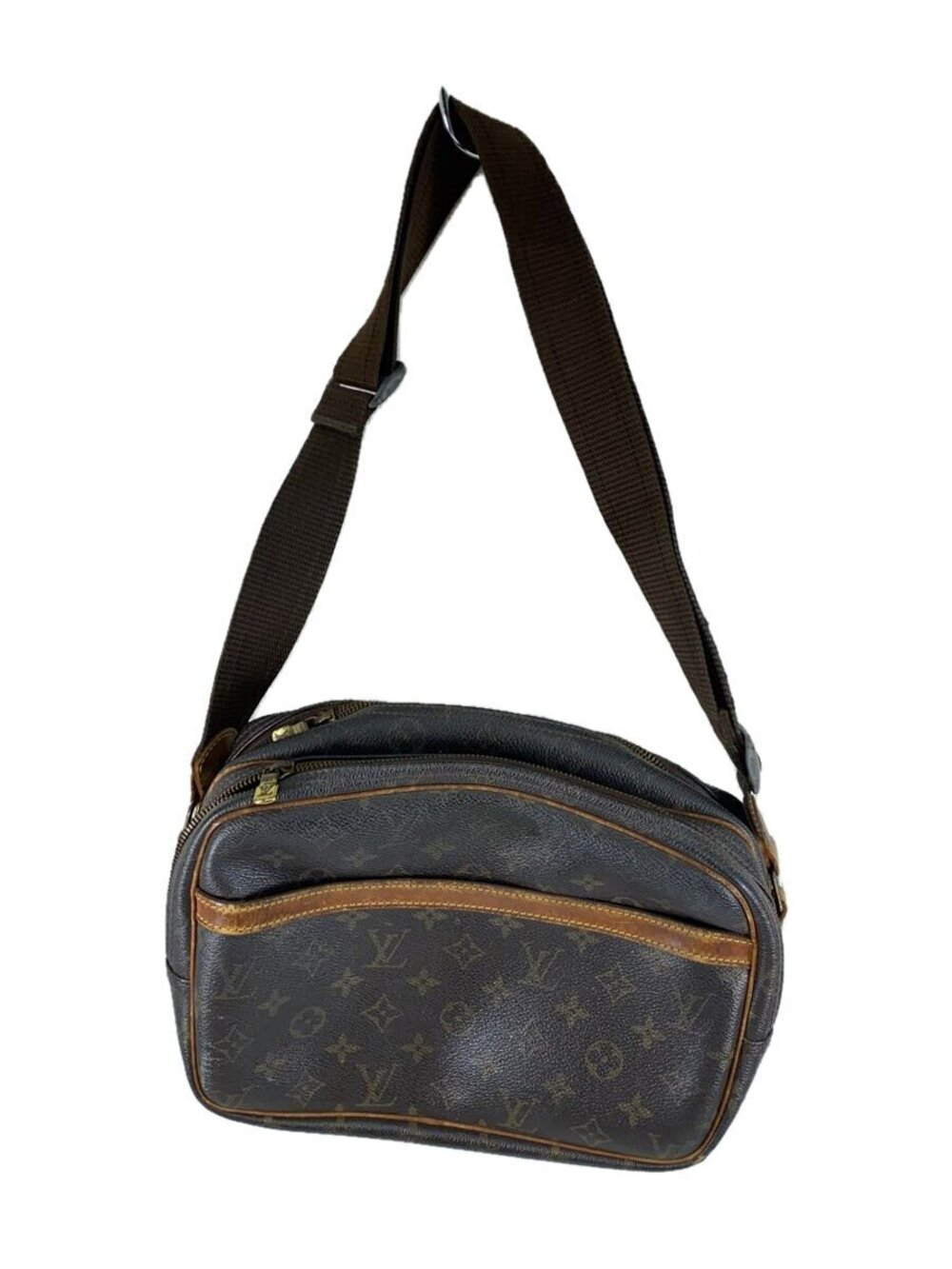 LOUIS VUITTON Reporter Monogram Canvas Brown